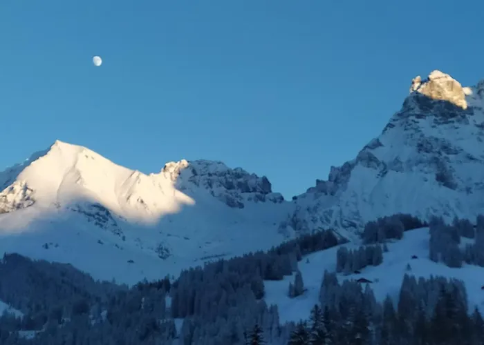 Apartamento Mit Viel Charme, Kochnische Und 2 Betten Kandersteg